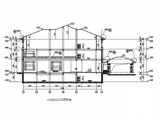 3层豪华商务中心建筑施工CAD图纸 - 2