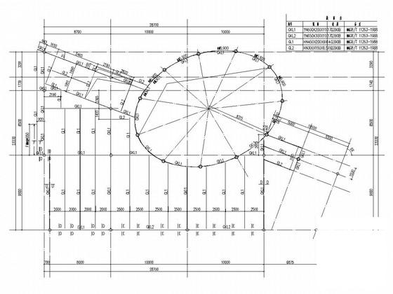 2层门式刚架结构售楼处结构CAD施工图纸（独立基础） - 3