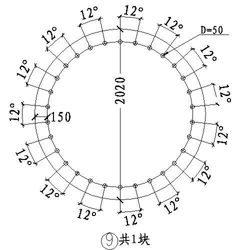 6米X18米独立柱三面广告牌钢结构CAD施工图纸（独立基础）(地脚螺栓) - 2