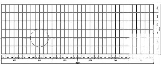 6米X18米独立柱三面广告牌钢结构CAD施工图纸（独立基础）(地脚螺栓) - 3