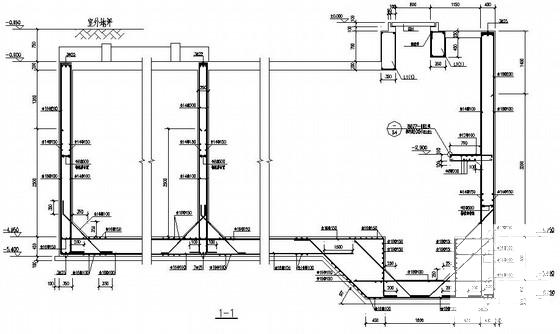 特种结构水池结构CAD施工图纸 - 2