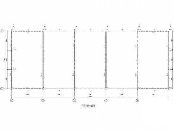 门式钢架结构生物科技产业园结构CAD施工图纸（6栋厂房） - 4