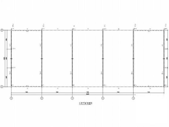门式钢架结构生物科技产业园结构CAD施工图纸（6栋厂房） - 4