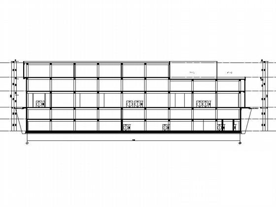 住宅办公服务楼建筑设计方案设计图纸(活动中心) - 2