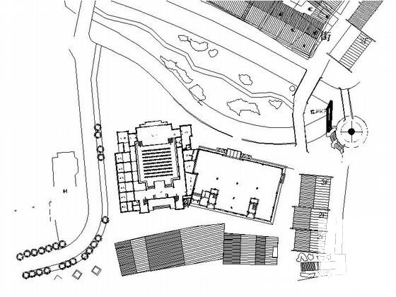 四合院戏楼建筑方案设计图纸(跃层平面图) - 5