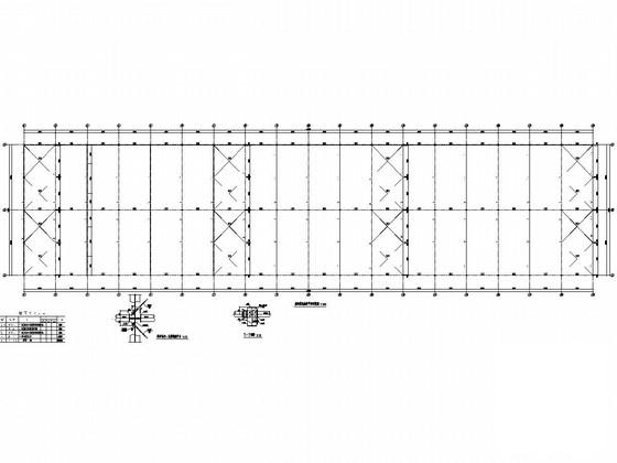 下饭菜生产车间结构CAD施工图纸（门式刚架结构含建筑图纸） - 3