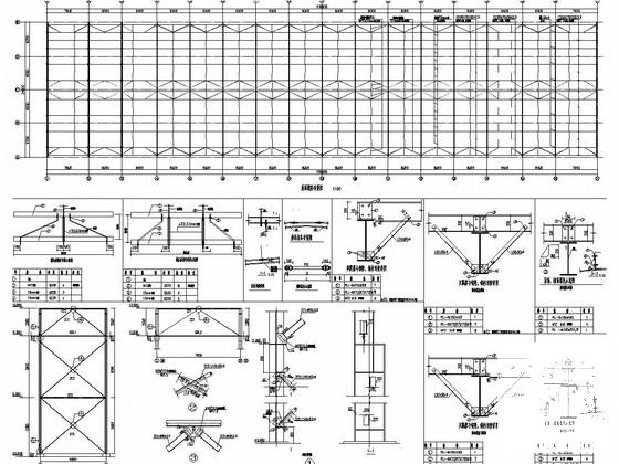 单层门式刚架结构钢材加工车间结构CAD施工图纸(建筑设计说明) - 3