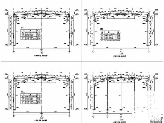 单层门式刚架结构钢材加工车间结构CAD施工图纸(建筑设计说明) - 4