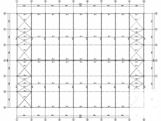 框排架结构研发车间及附件车间和钣金车间结构CAD施工图纸（建筑） - 3