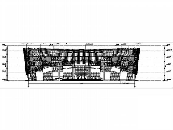 4层现代风格青少年活动中心建筑施工图（2016年图纸）(总平面图) - 4