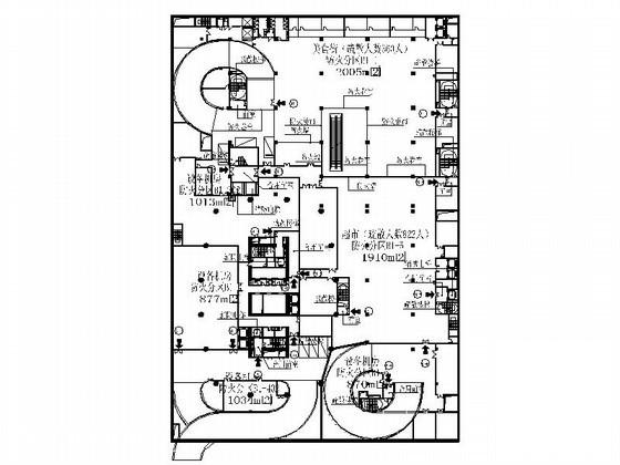 国际广场地下5层停车库扩初图纸（机动车辆停车位：877个）(保温构造) - 2