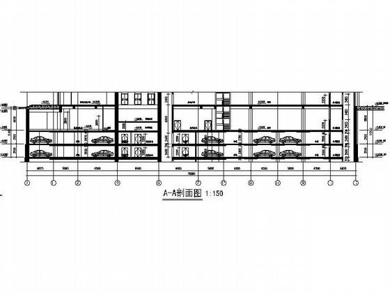国际广场地下5层停车库扩初图纸（机动车辆停车位：877个）(保温构造) - 3