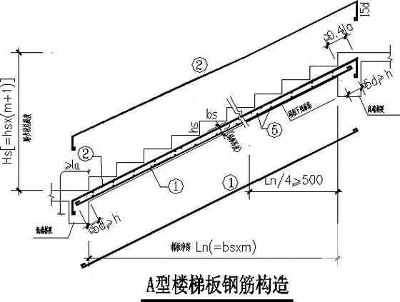 两梯四户纯剪力墙住宅结构CAD施工图纸（7度抗震） - 3