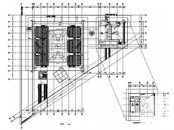 罗湖室内体育馆建筑方案设计CAD图纸 - 3