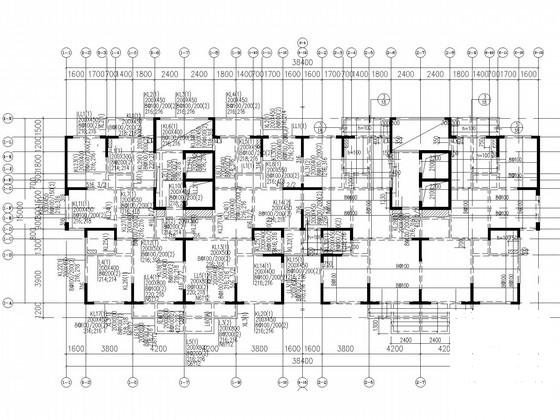 两栋18层剪力墙住宅楼结构CAD施工图纸（桩基础） - 3