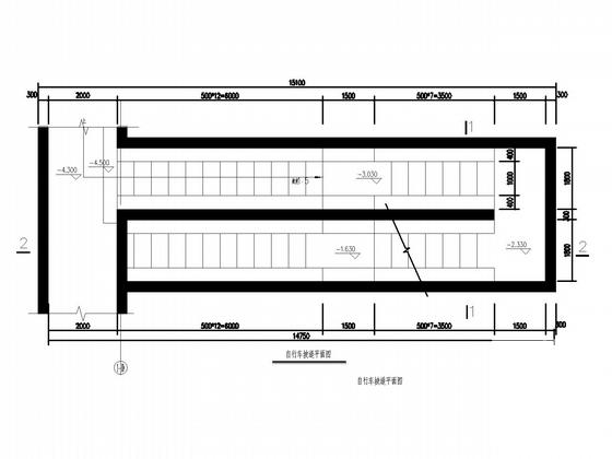 两栋18层剪力墙住宅楼结构CAD施工图纸（桩基础） - 4