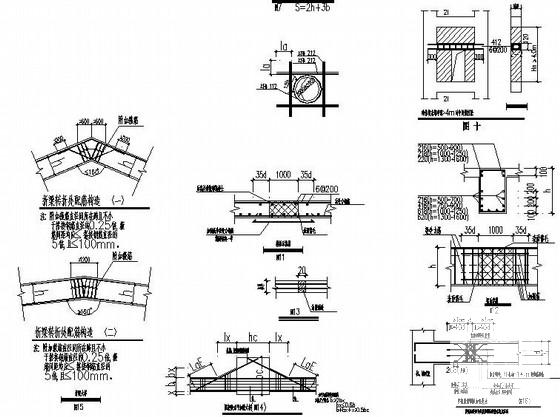 3层框架结构体育运动中心主体结构CAD施工图纸（桩基础） - 4
