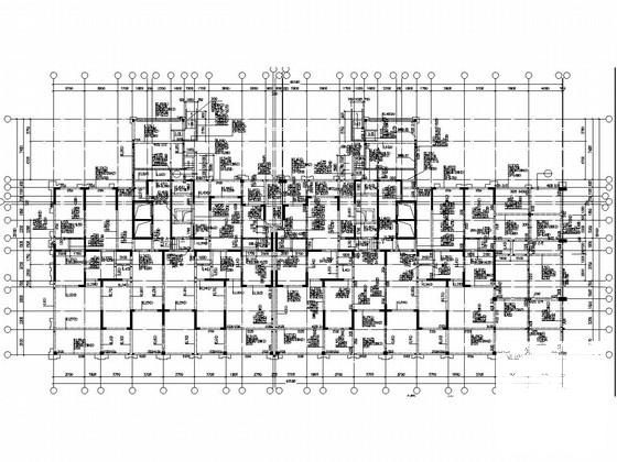 25层剪力墙结构商住楼结构CAD施工图纸（甲级院） - 3