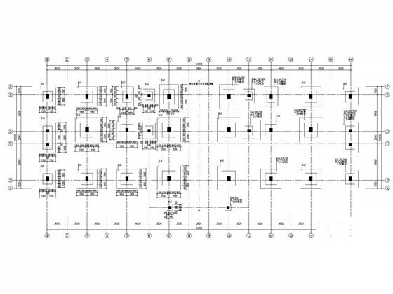 7度区框架教学楼结构设计CAD施工图纸 - 2