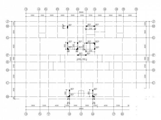 19层住宅楼剪力墙结构CAD施工图纸(筏板基础，含建施) - 3