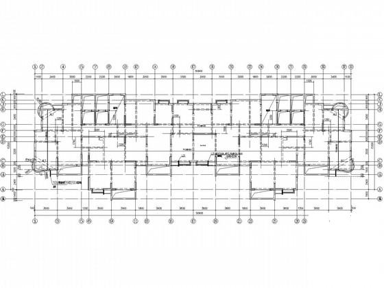 桩基础，地下1层，地上18层剪力墙住宅楼结构CAD施工图纸 - 1