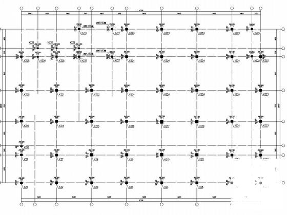 5层框架结构名牌大学附属中学行政楼结构CAD施工图纸（地下1层）(基础设计等级) - 4