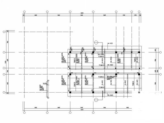 5层框架结构名牌大学附属中学行政楼结构CAD施工图纸（地下1层）(基础设计等级) - 5