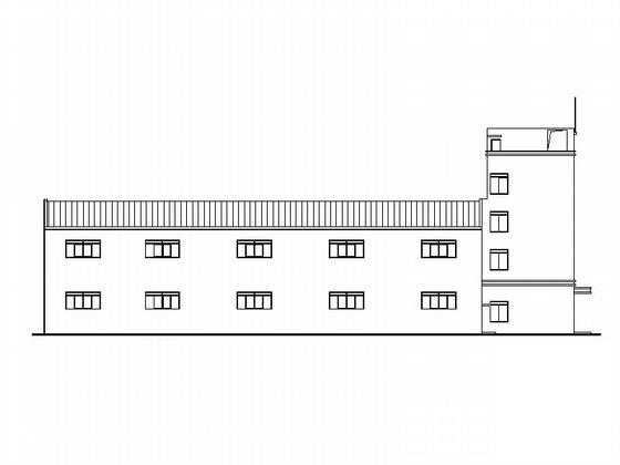 现代风格包装装潢印刷厂建筑施工CAD图纸(门窗大样) - 1