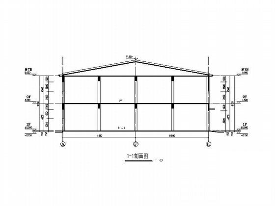 现代风格包装装潢印刷厂建筑施工CAD图纸(门窗大样) - 2