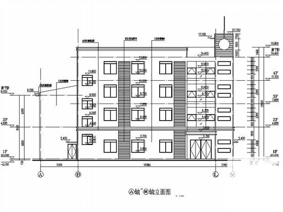 现代风格包装装潢印刷厂建筑施工CAD图纸(门窗大样) - 5