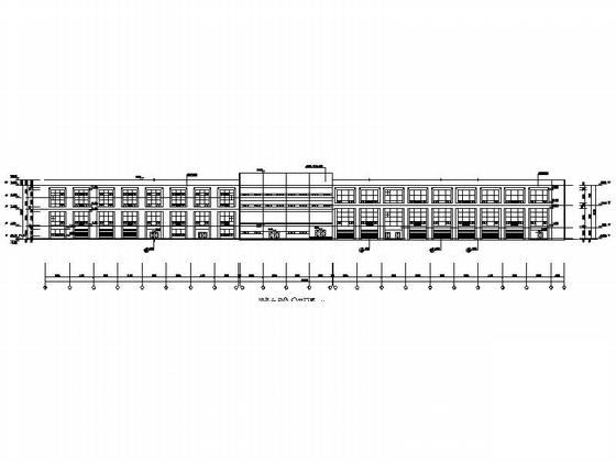 4层现代风格文化产业基地建筑施工CAD图纸（知名设计院）(门窗大样) - 4