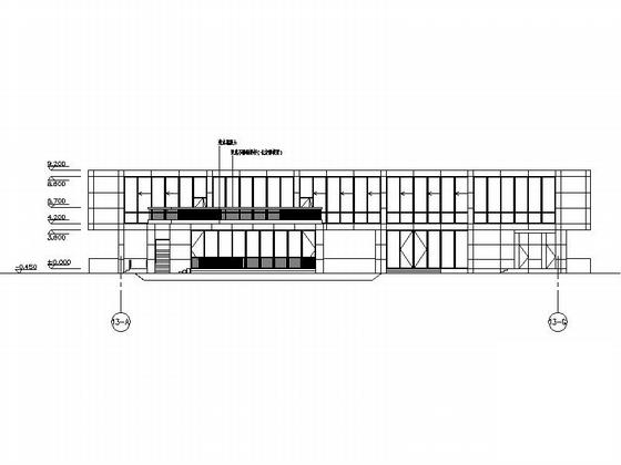 现代简洁多层工业园区建筑方案设计图纸（知名设计院附景观设计） - 5