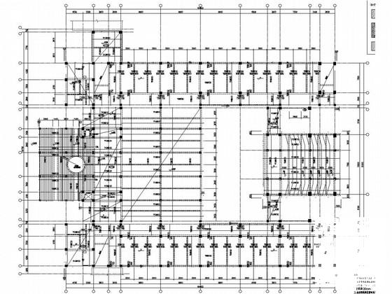 5层框架结构教学图纸书楼结构CAD施工图纸（桩基础） - 5