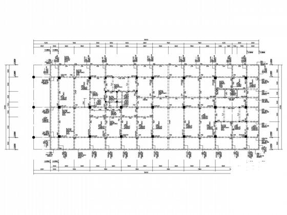5层桩基础框架创新大楼结构CAD施工图纸(建施) - 3