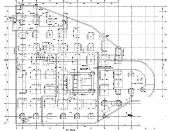 15层框剪商务楼结构CAD施工图纸(带地下室) - 2