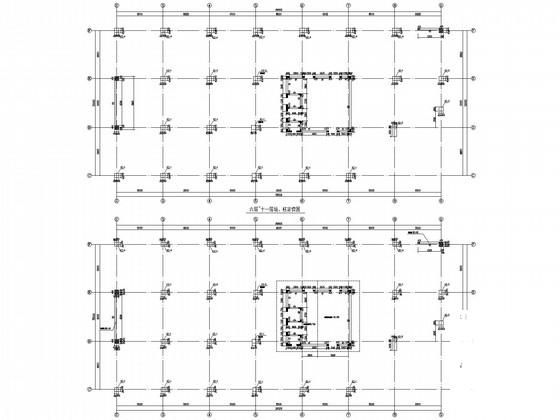15层框剪商务楼结构CAD施工图纸(带地下室) - 4
