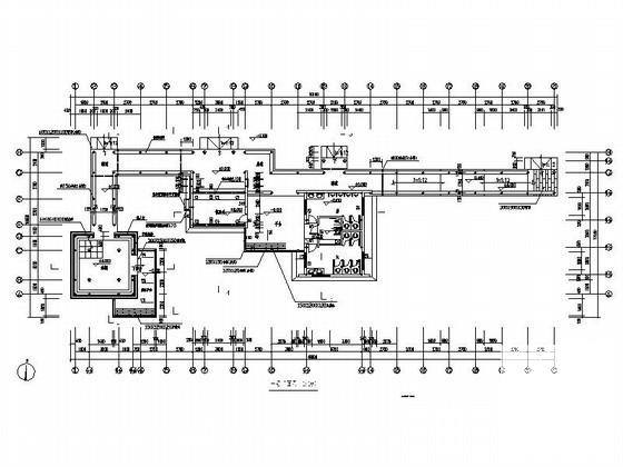 仿古售票处建筑施工CAD图纸（总）(卫生间详图) - 3