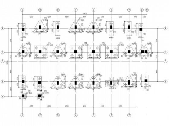 6层框架办公楼结构施工图纸（建筑施工CAD图纸）(柱下独立基础) - 3
