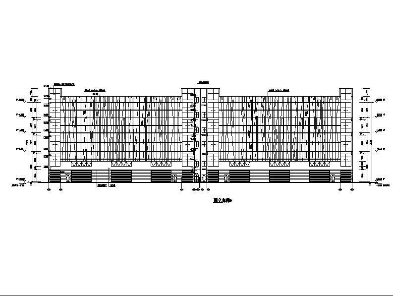 4层玻璃幕墙丁类生产性厂房建筑施工图（电气图纸） - 5