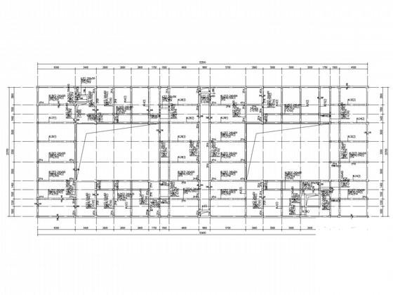 独立基础局部2层框架结构CAD施工图纸 - 3