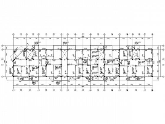 6层框架住宅楼结构CAD施工图纸(桩基础) - 4