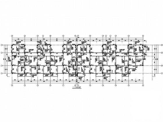 7层框架结构商业住宅楼结构CAD施工图纸(基础设计等级) - 3