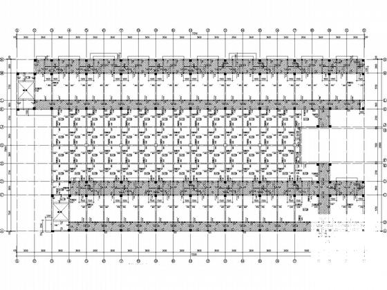 6层框架综合楼结构CAD施工图纸(独立基础含建施)(平面布置图) - 5