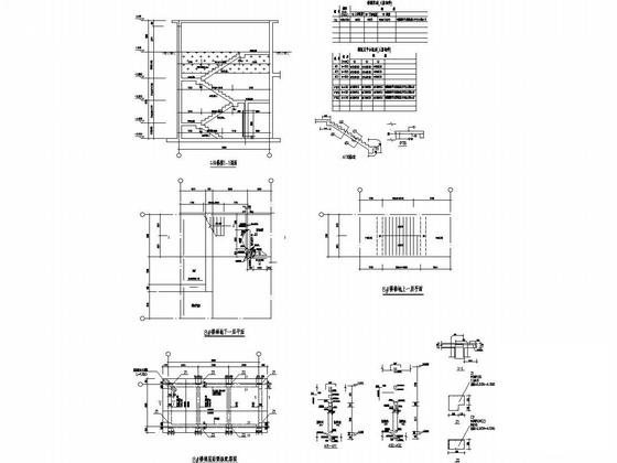 独立基础框架结构地下车库结构CAD施工图纸 - 5