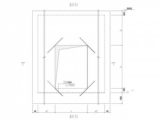 地下车库2层框架结构CAD施工图纸（筏形基础） - 3