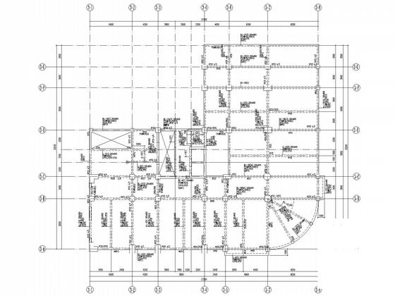 28层框支剪力墙商住楼结构CAD施工图纸 - 4