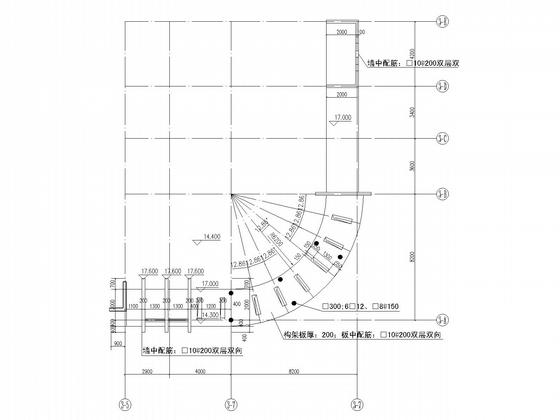 28层框支剪力墙商住楼结构CAD施工图纸 - 5