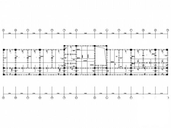 高新技术创业园框架结构办公区门式钢架结构生产区结构CAD施工图纸（建施） - 1
