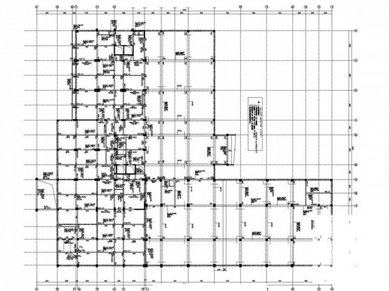 20层带地下室综合用房结构CAD施工图纸(抗浮计算) - 3