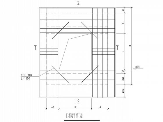 大型建筑地下1层结构CAD施工图纸(条基、独基) - 4